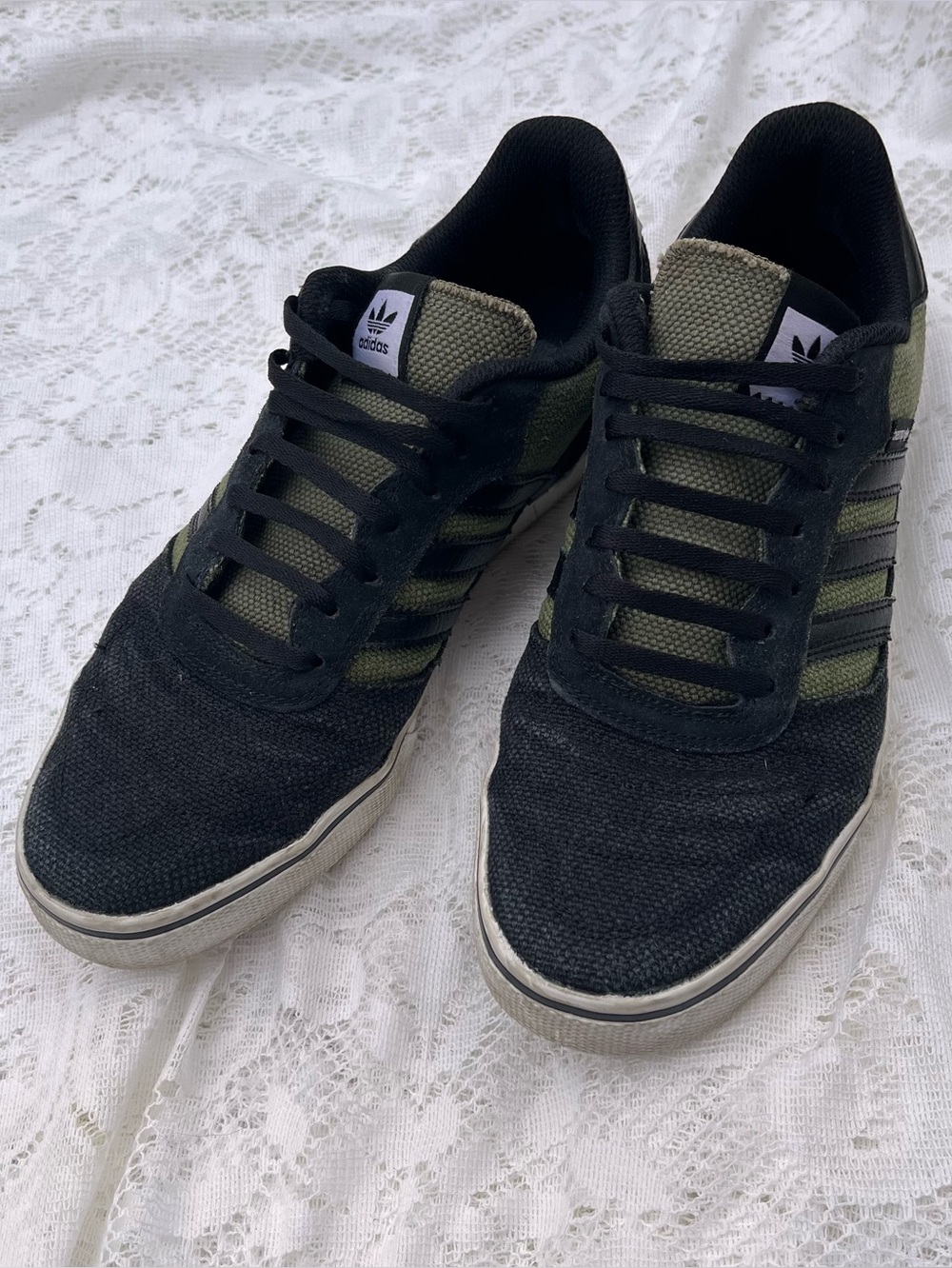 Adidas HEMP Copa Vulc Men’s 8 Black/Green Skateboard Soccer Shoes FREE SHIPPING